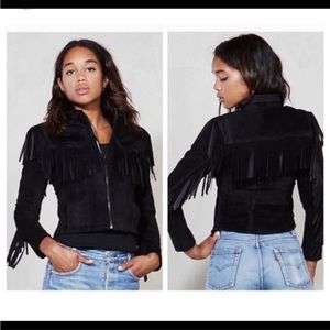 Reformation Fringe Jacket